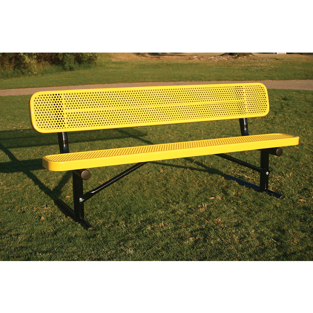 Rivendale Rectangular Bench with Back