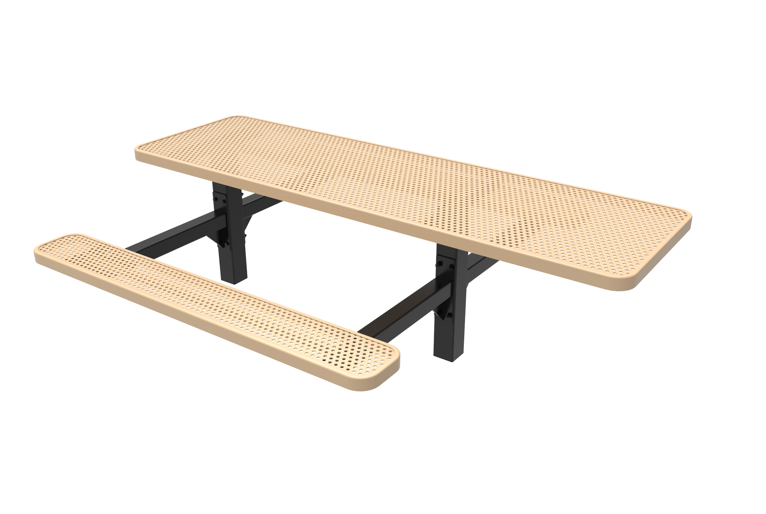Rivendale Rectangular Double Pedestal Table - ADA Accessible