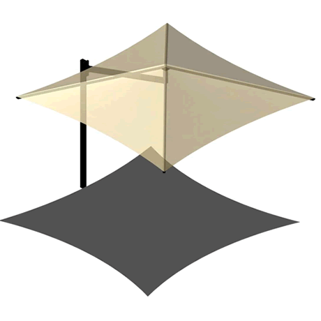 Cantilever Umbrella 8EH x 8'