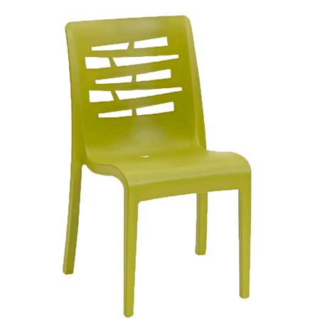 Essenza Stacking Side Chair - Fern Green