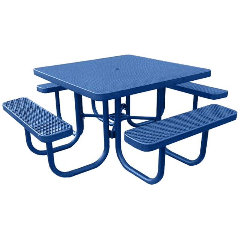 Champion Series Square Picnic Table - Free Standing - 4' Top