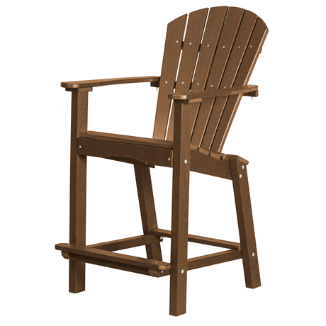 26" High Dining Chair - Tudor Brown