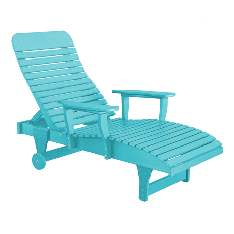 Chaise Lounge - Aruba Blue