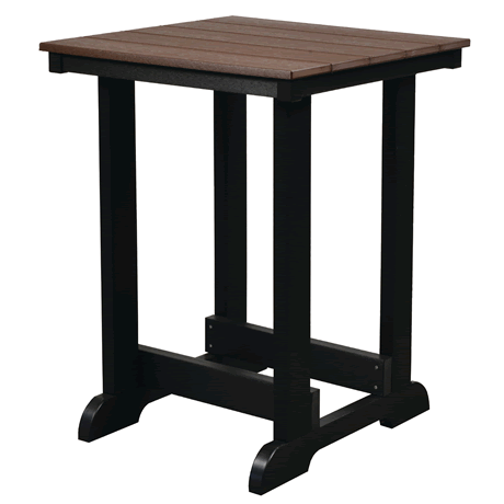 Patio Table - Tudor Brown on Black - Two Tone Color Combinations Are Available, Call for Info
<img src="https://ws21res.parknpool.com/site-image/content/madeinusa1.png" />