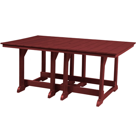 44" x 72" Dining Height Table - Cherrywood