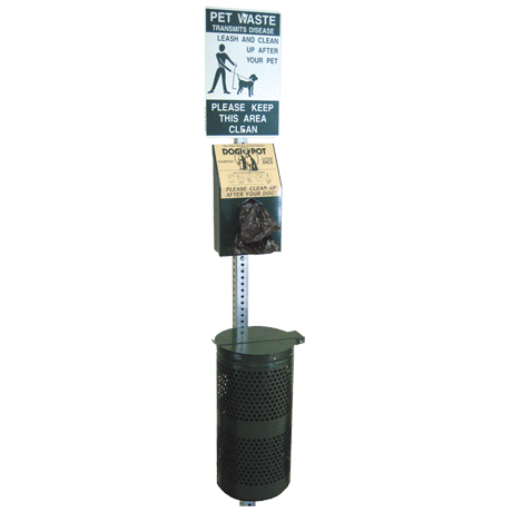 DogipotAluminum Pet Station-Pet Waste Containers