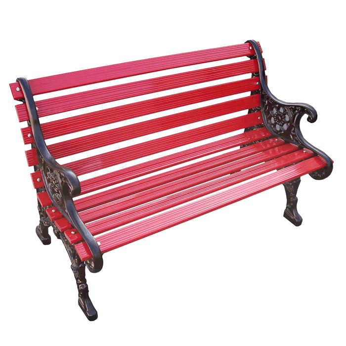 Renaissance Bench with Aluminum Seat and Back