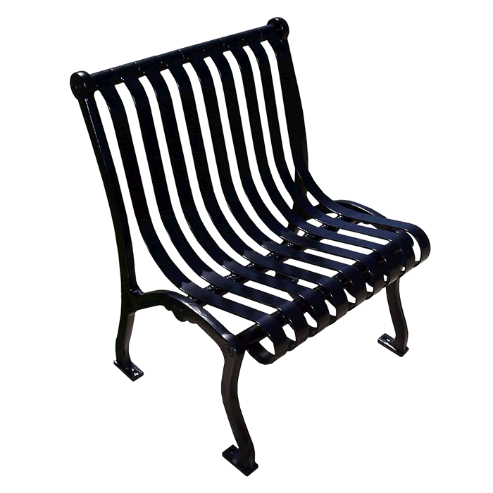 Iron Valley Chair with Strap Steel Seat and Back