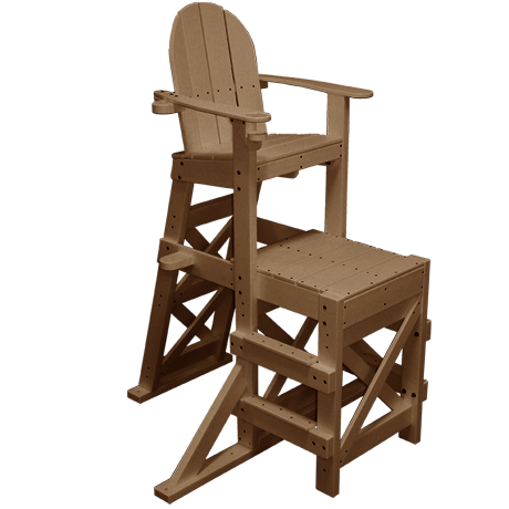 Medium Lifeguard Chair with Side Steps-Lifeguard Chairs