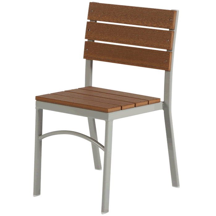 Bermuda Slat Dining Chair without Arms