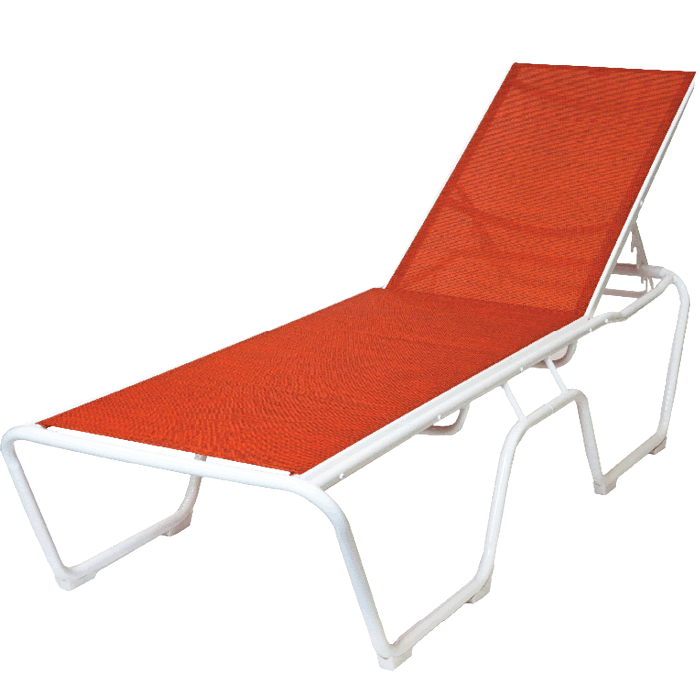 Country Club Sling Chaise Lounge