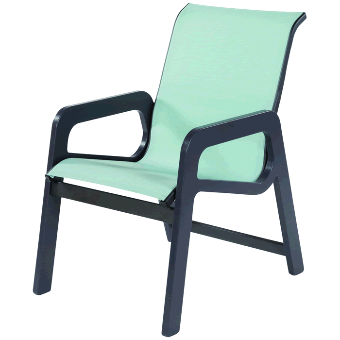 Malibu Sling Dining Arm Chair