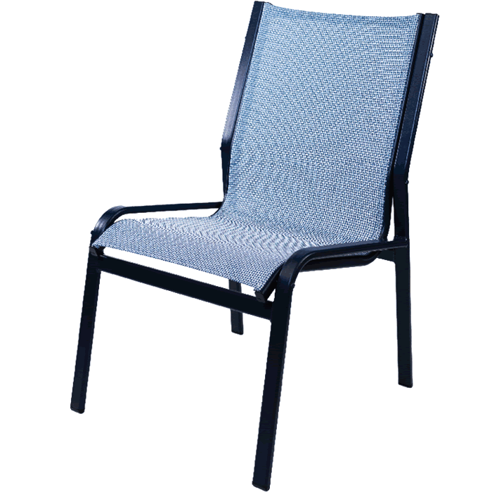 Ocean Breeze Sling Bolt-Thru Side Chair