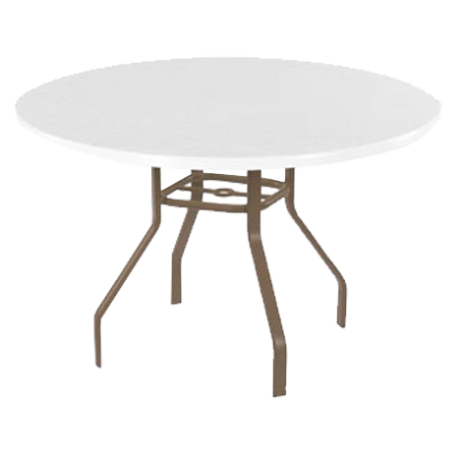 30" Round Fiberglass Topped Dining Table