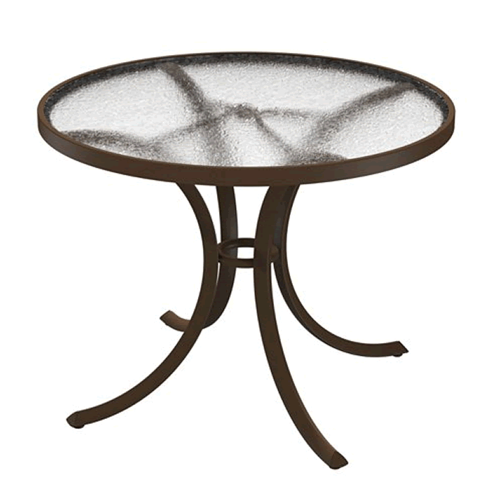 Acrylic 36&quot; Round Dining Table
