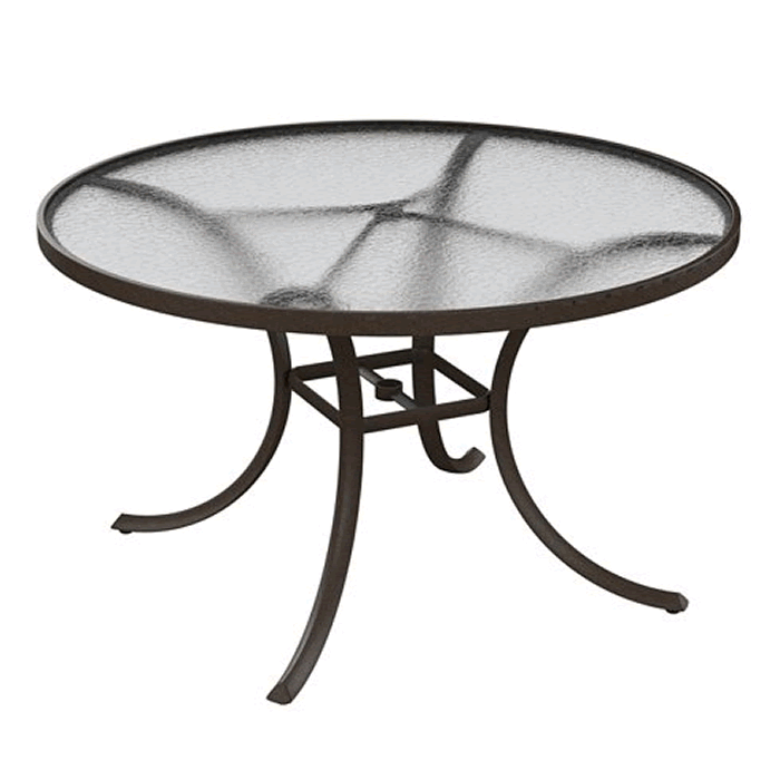 Acrylic 48&quot; Round Dining Table