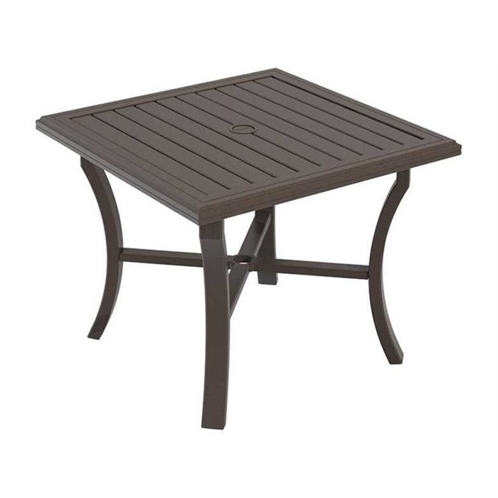 Banchetto Slat 36" Square Dining Table