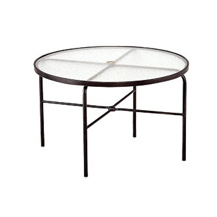 Acrylic 42" Round Dining Table