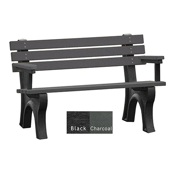Economizer Backed Bench with Arms