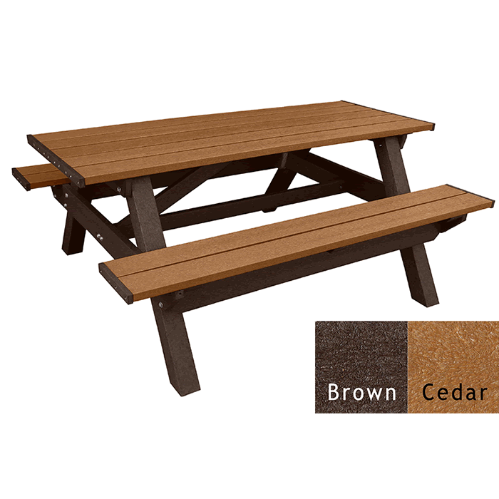 Deluxe Rectangle Picnic Table