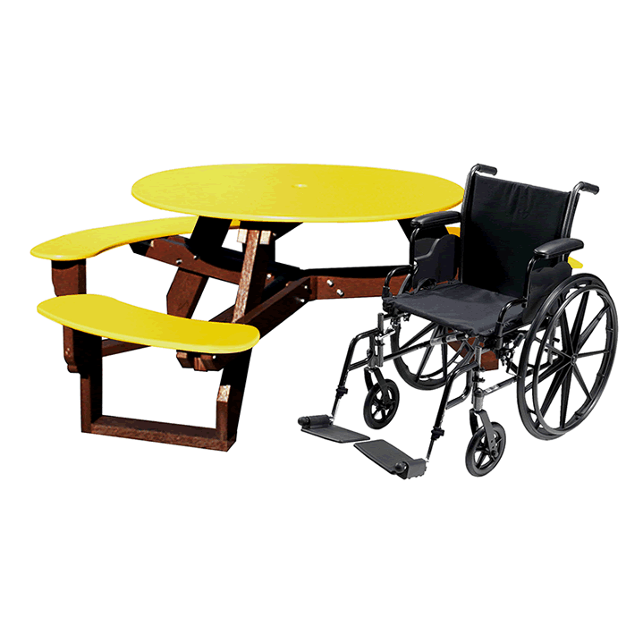 Open Round Universal Access Table